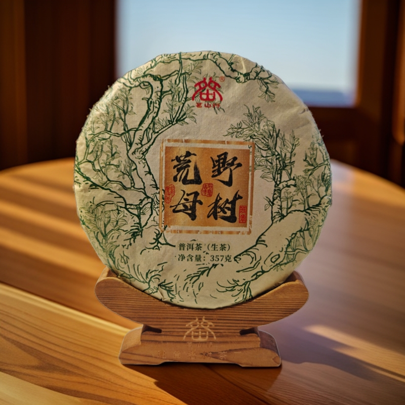 2018年荒野母树 普洱茶 生茶357g高端山头原料耐泡高香保真干仓