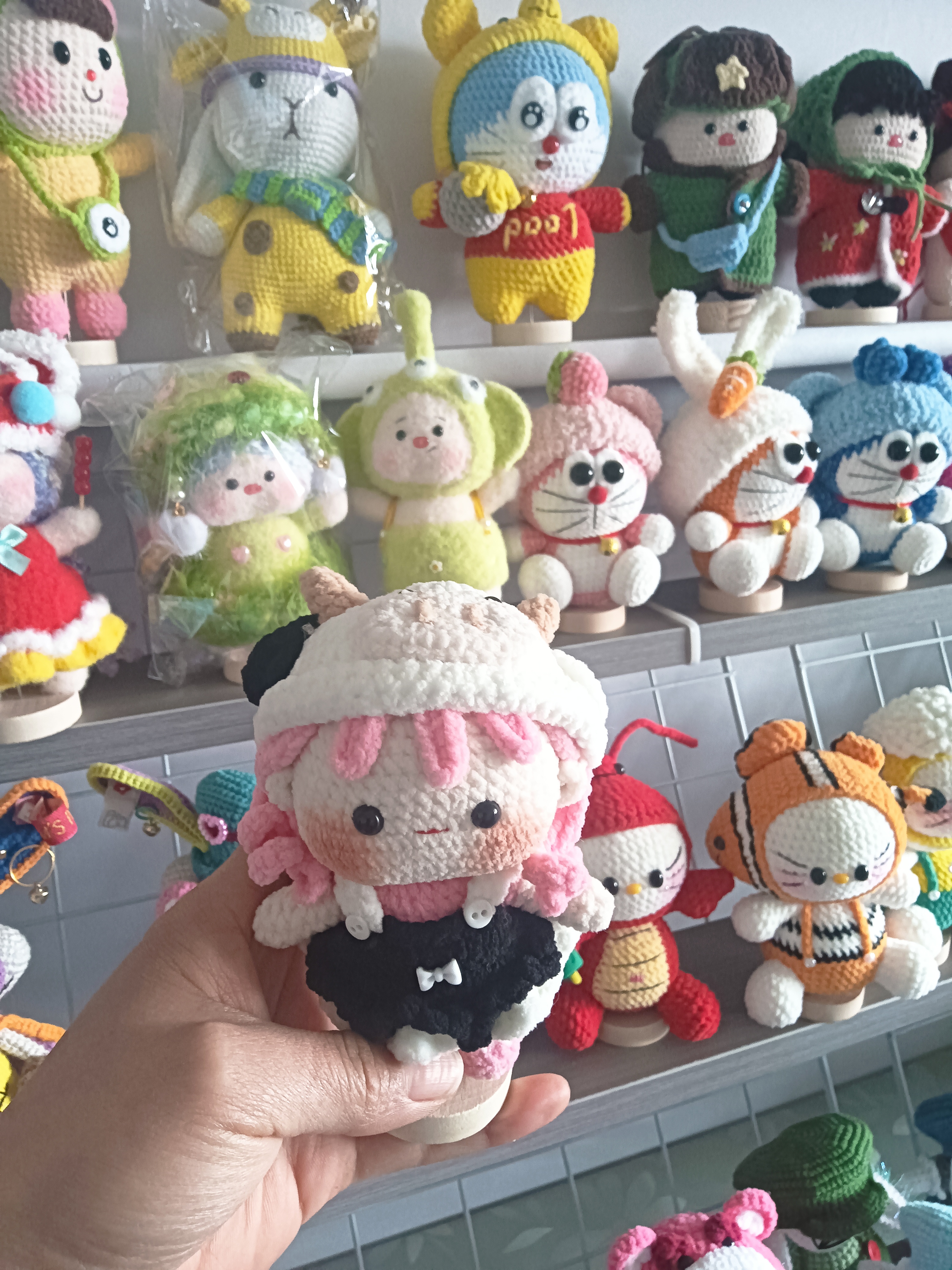 变装福妹可做摆件也可以做挂件