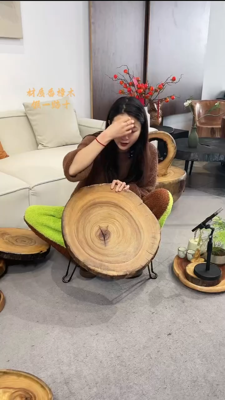 【闪购商品】香樟木木艺长*宽*高46*43*35