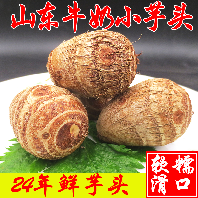 山东牛奶芋头芋艿香芋仔黏软糯香甜新鲜蔬菜竽头小毛芋头农家