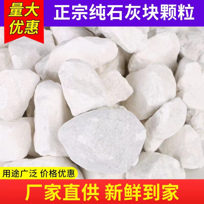 生石灰石灰块干燥剂厂家直销室内除湿生石灰粉正宗生石灰块
