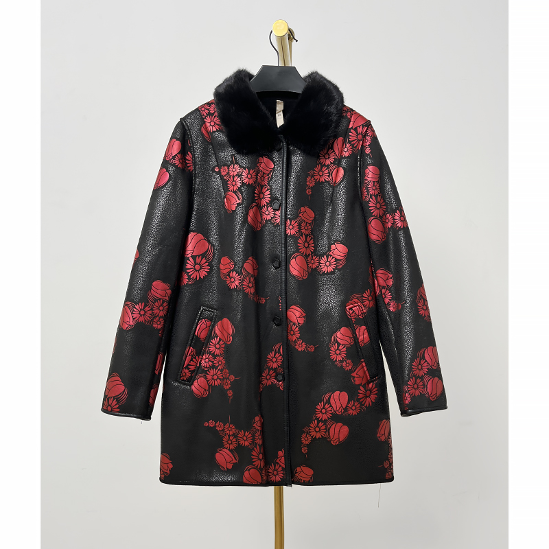 【浮力高货小香风高级感秋冬皮衣外套GZ-2327