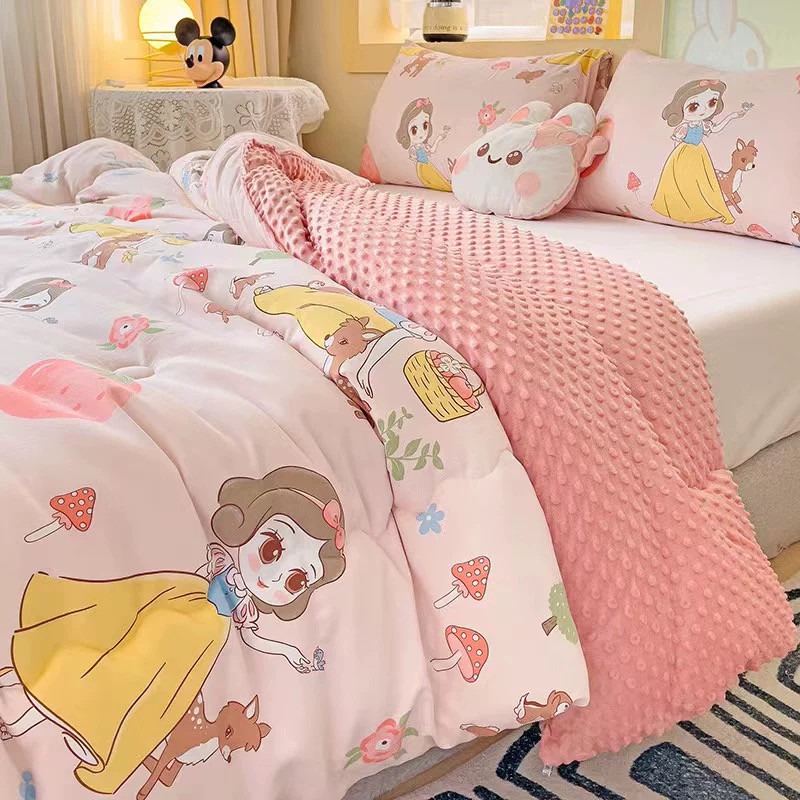 【歪歪精选】200*230cm  高端柔软亲肤加厚保暖春秋冬被白雪公主