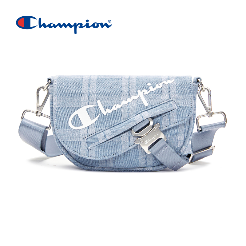 【马鞍时尚新品】Champion单肩包女夏季美式复古斜挎包时尚百搭胸包