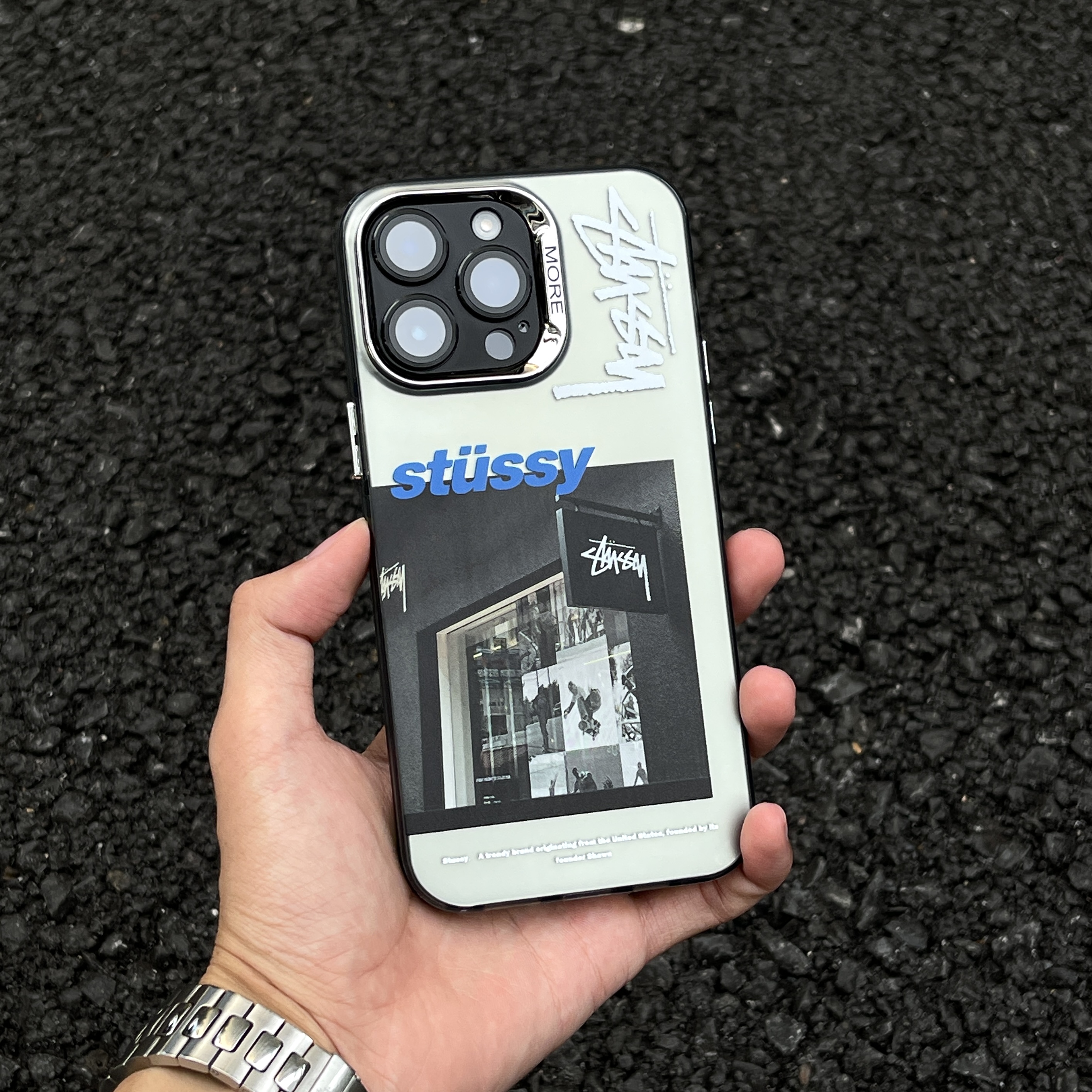 个性适用iPhone14promax手机壳电镀灰苹果15新款情侣13pro磨砂12