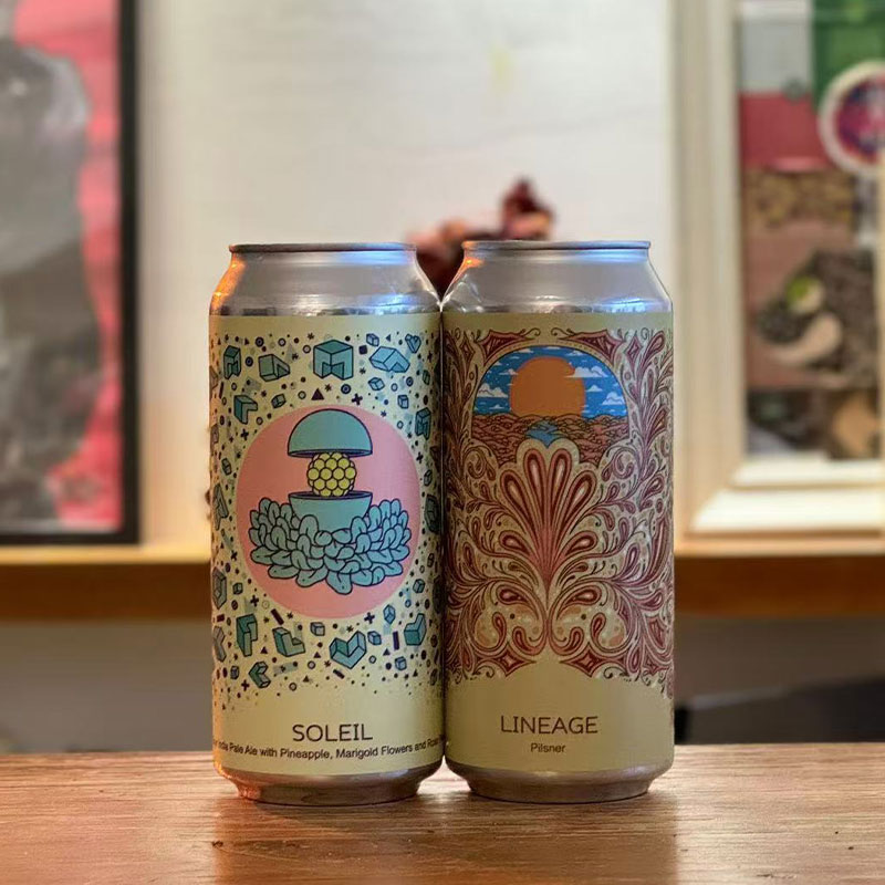 新款哈德逊河谷 酸IPA+过桶拉格 2只装 精酿啤酒