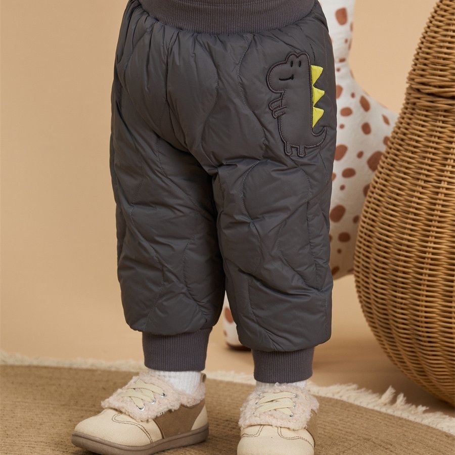 宝宝棉裤加厚男童加绒小婴儿冬装保暖女童童装儿童裤子时尚百搭款