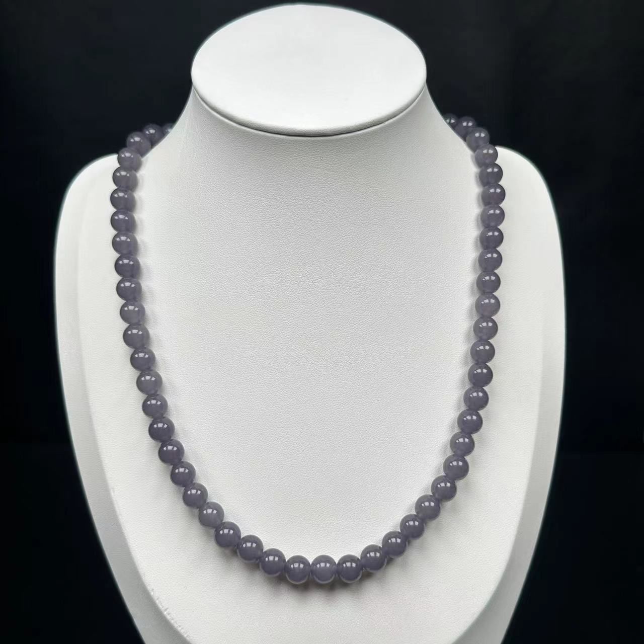 冰烟紫卡8m项链-A2080