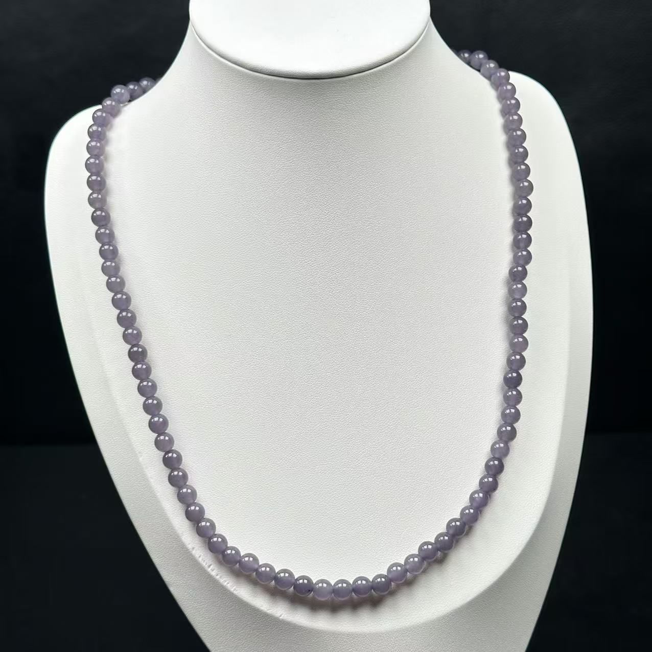 青海冰烟紫卡6m三圈项链-A2068