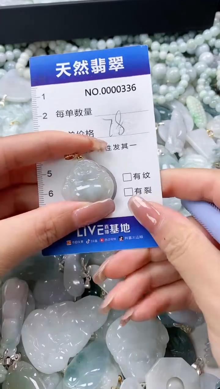 【闪购商品】翡翠颈饰未镶嵌多样性发货拍一发一0000336