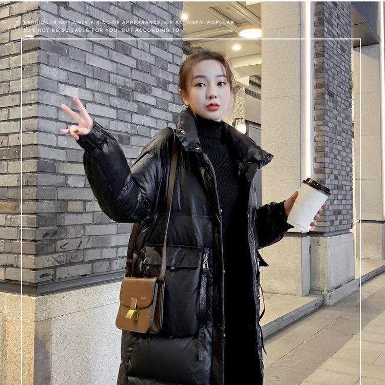 波司澄羽绒服女中长款2023年新款韩版时尚加厚宽松显瘦保暖白鸭绒