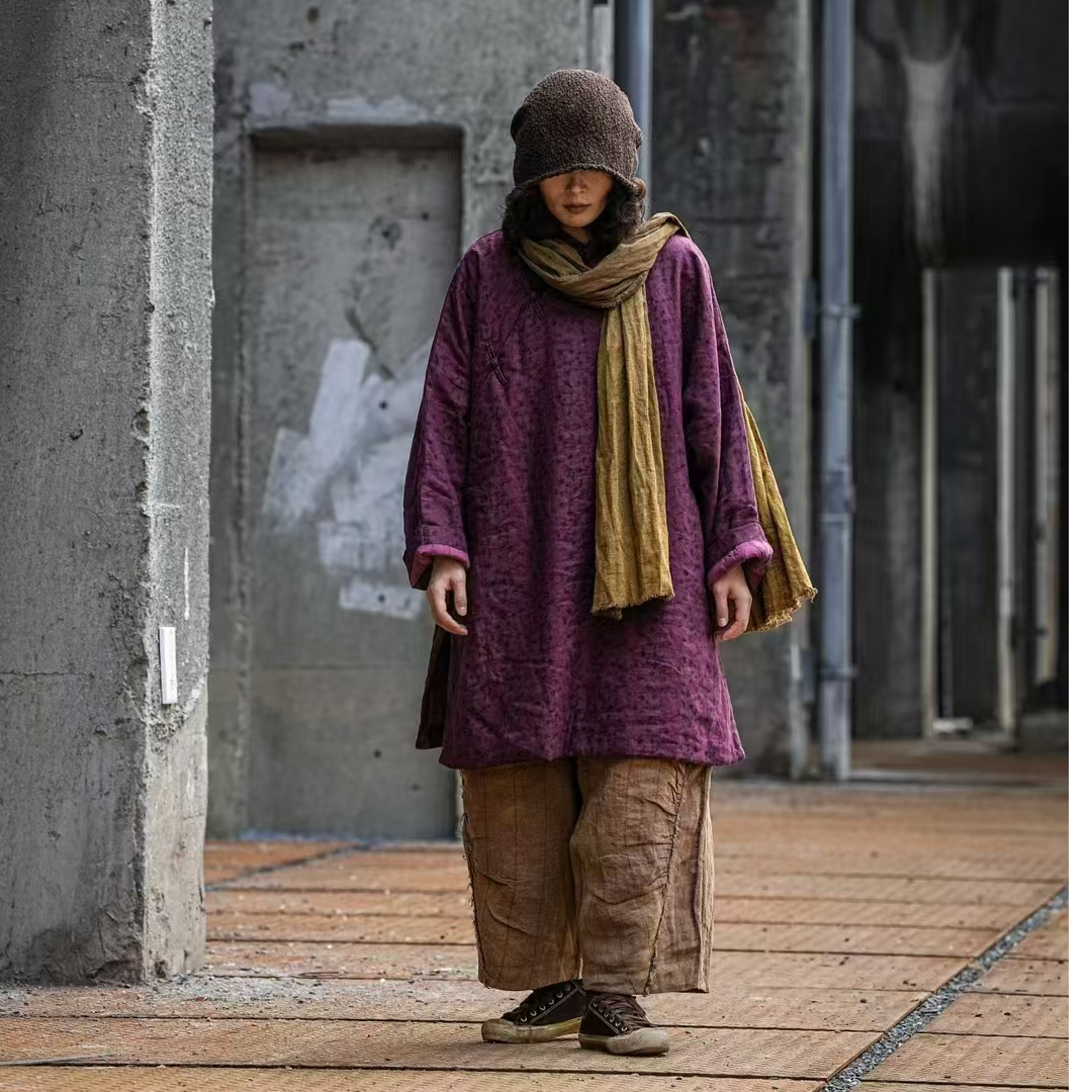  原沐分享 麻依者 013 棉袍