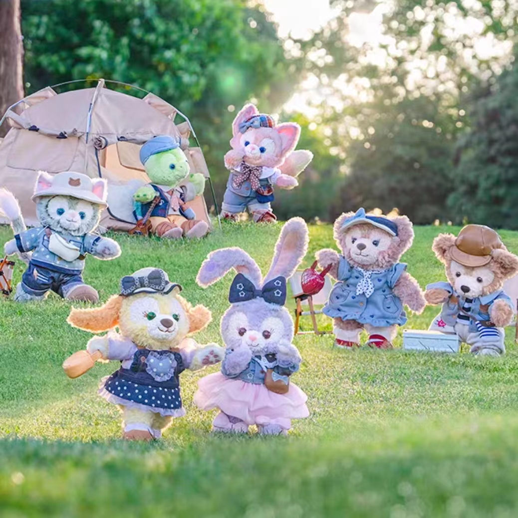 上迪24达菲牛仔风毛绒玩具