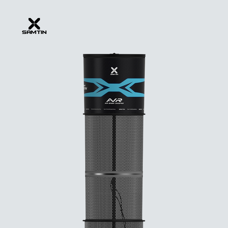 雷臣鱼护新款钓鱼网兜圆型涂胶加厚防挂速干小型黑坑装鱼渔护包袋