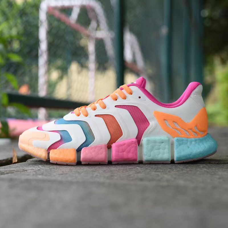 毛毛虫时尚潮鞋百搭潮流舒适潮鞋男士男款时尚减震跑步鞋情侣夏季