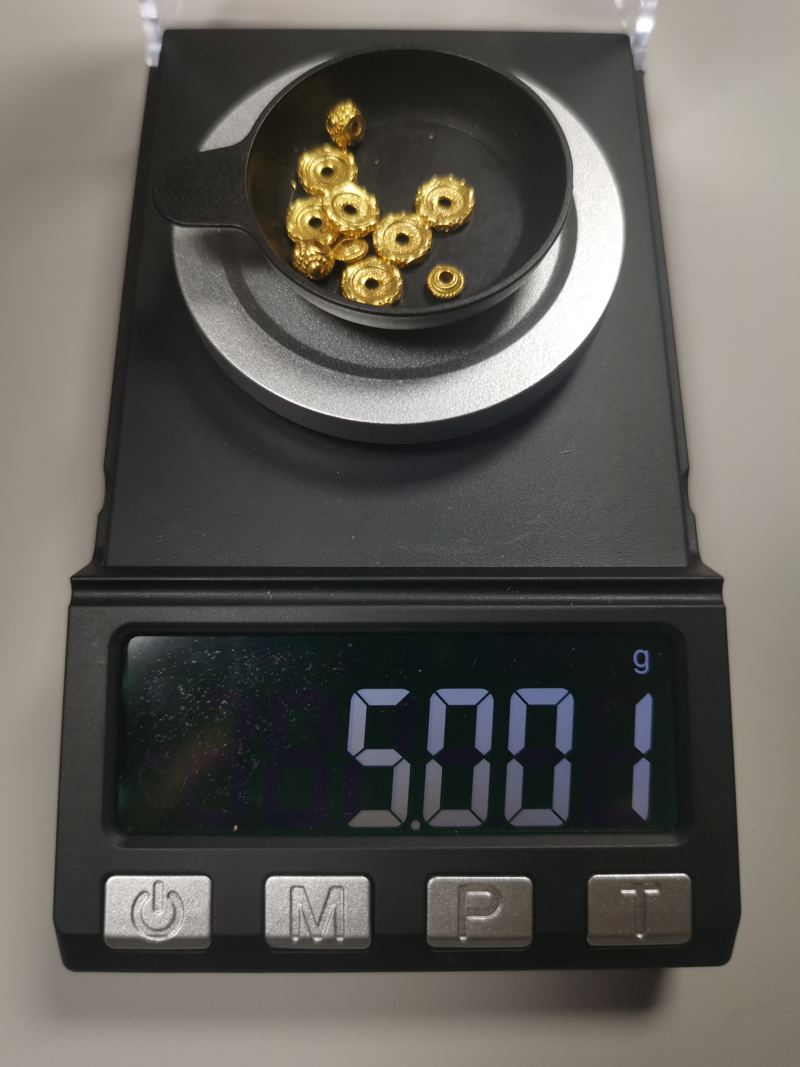 足金999唐草隔片
