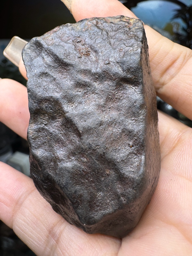 石质球粒星星原石手把件