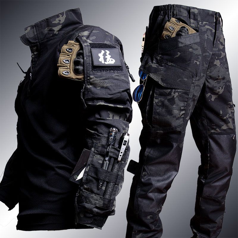 断码新式户外CS野战训练ufpro机能战术蛙服wargame教官服迷彩服套