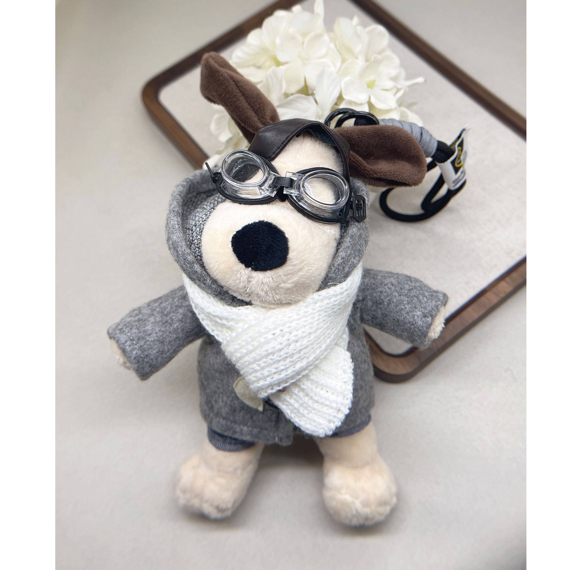 BAOSHATI/宝莎缇 非金属布艺吊坠 F-109狗狗挂件