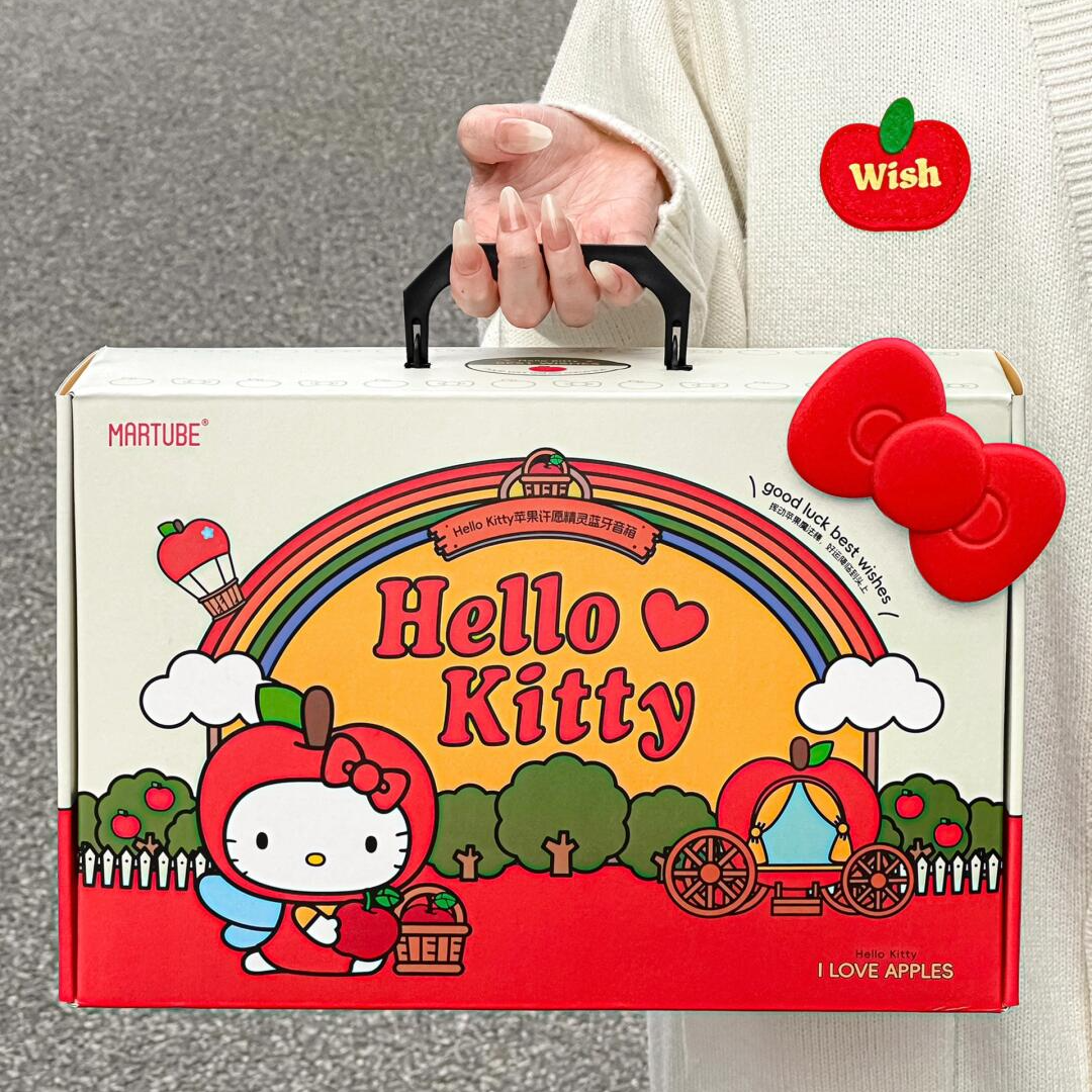 【女生礼物】马克图布HelloKitty苹果蓝牙音箱礼盒桌面摆件女友礼物