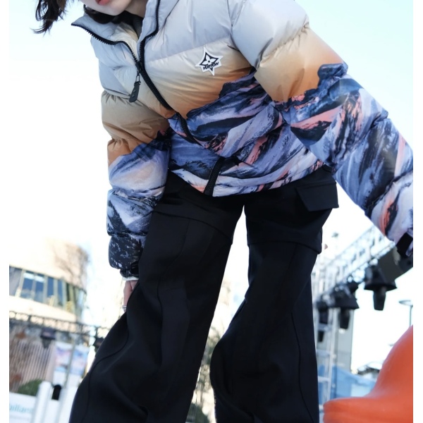 妃鱼/路易威登/棉/羽绒服/95新/市场价34000/灵0924