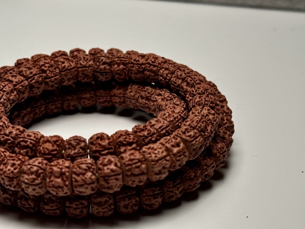 原生态小金刚菩提藏切平细108-无滚筒无泡药