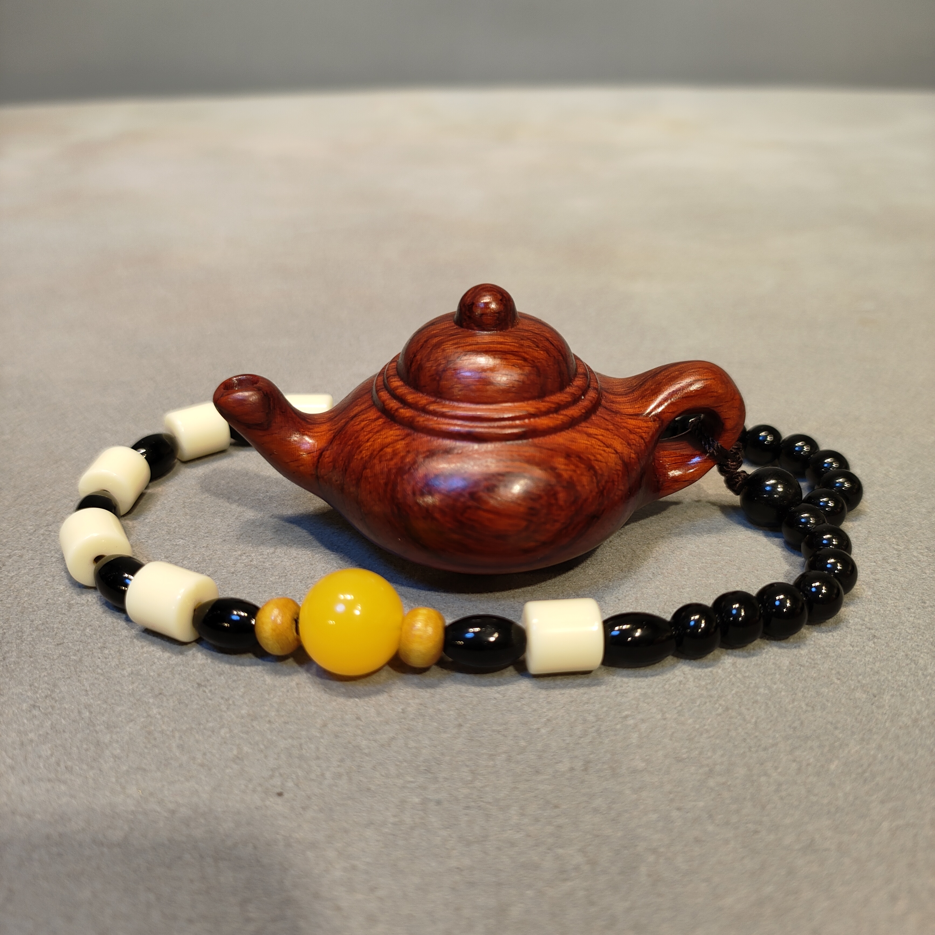 非洲紫檀，把把壶