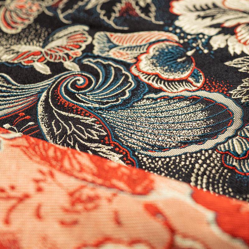 YZ燕子二号【重段宋锦】2025新款 中国风 新中式 香云纱面料