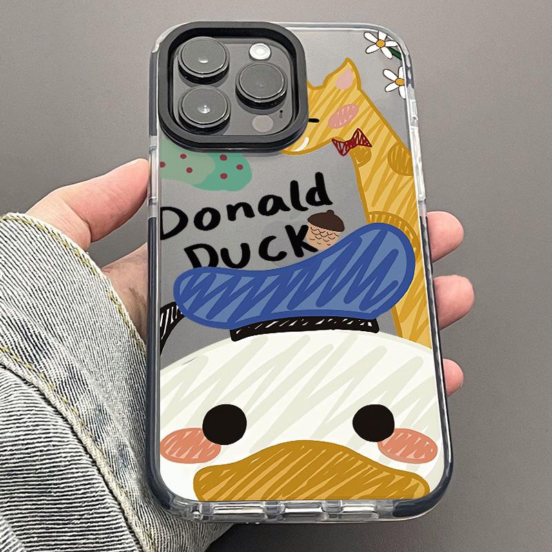 迪士尼唐老鸭iphone15/14手机壳13/12/11/xs/8/7保护学生卡通萌版