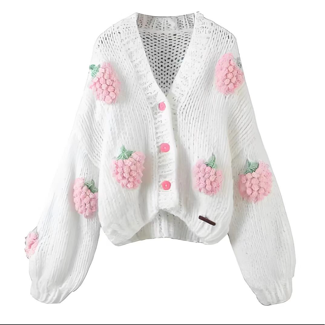 051-060 商家编码 秋冬毛衣集合女秋冬慵懒风软糯毛衣针织开衫