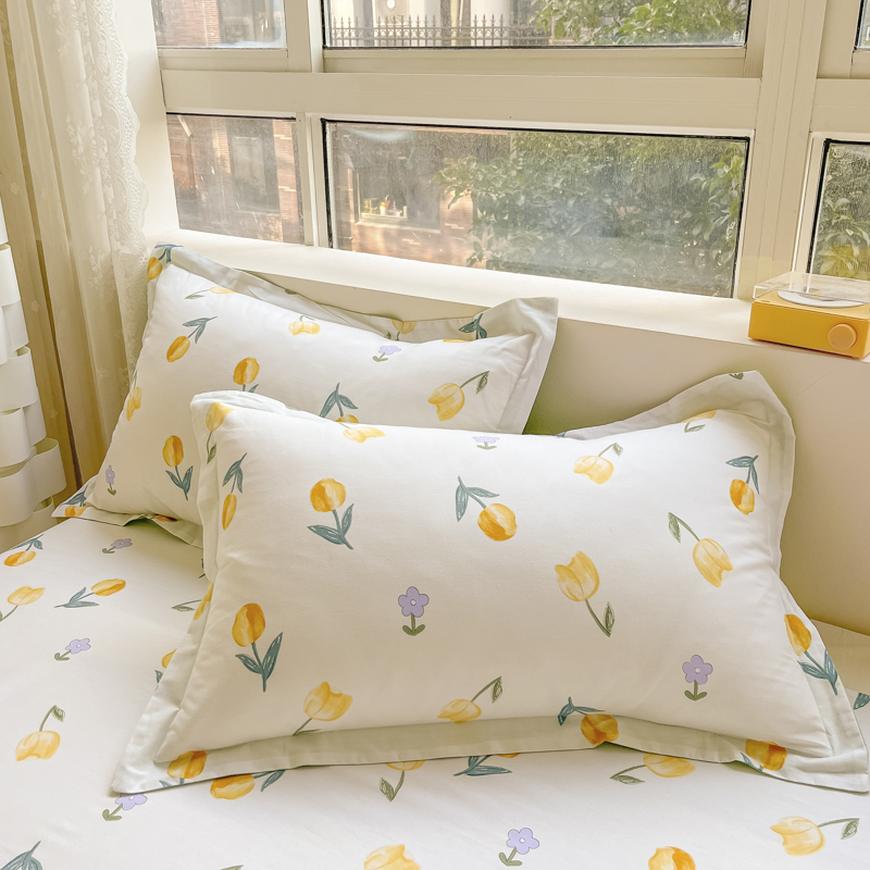 全棉纯棉孤品枕套  福利带给家人们，点点关注