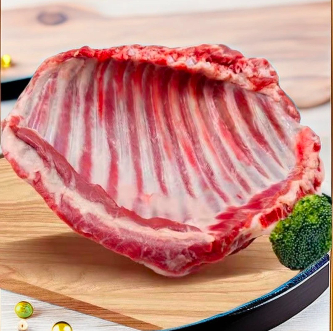清真羊排，肥瘦相间
