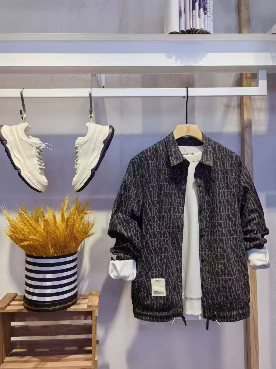 男士春秋休闲百搭时尚外套