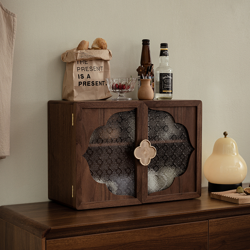 北欧国度桌面收纳柜杯子收纳置物架古风置物架多层收纳架