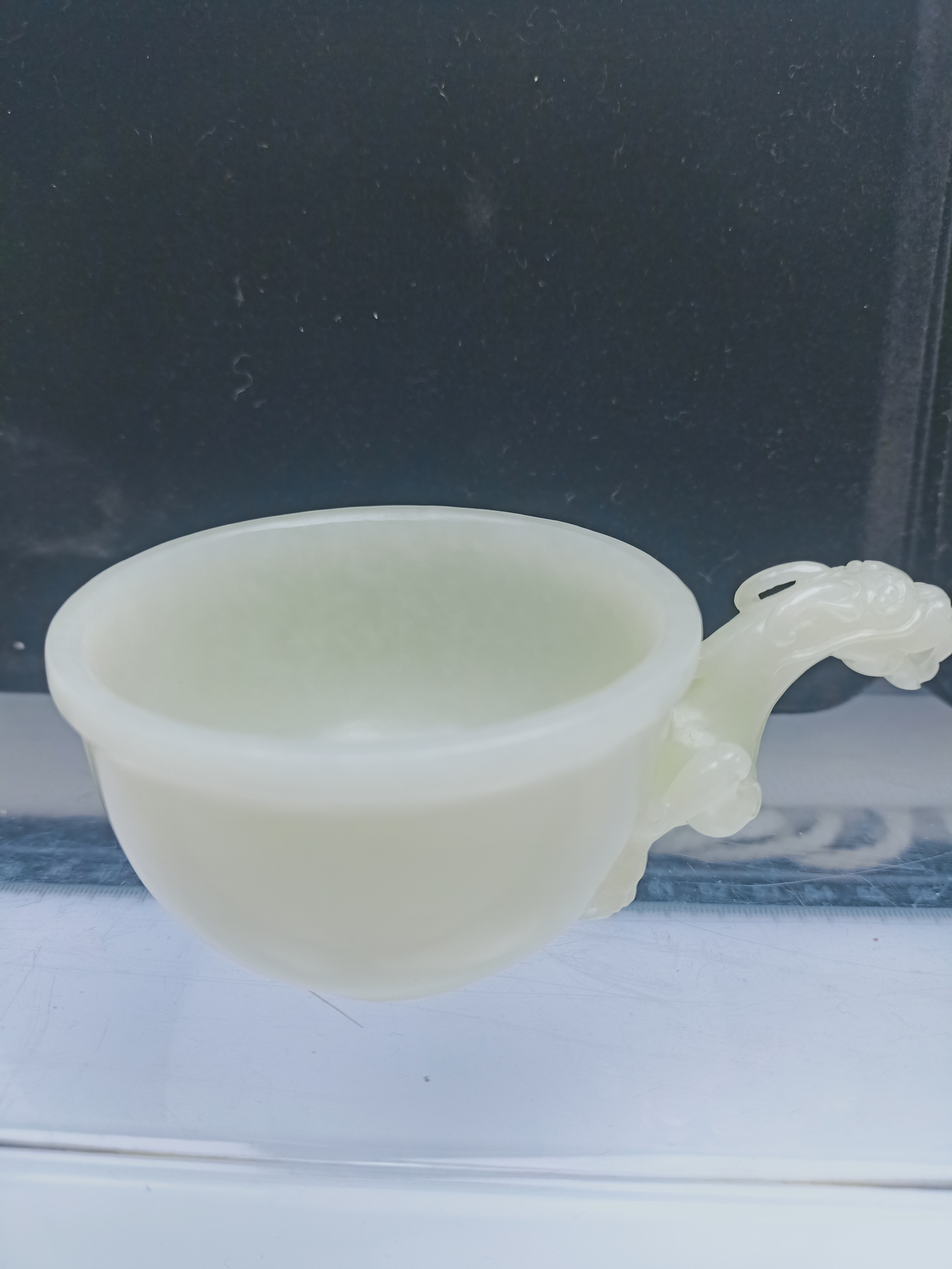 和田玉白玉  龙首主人杯