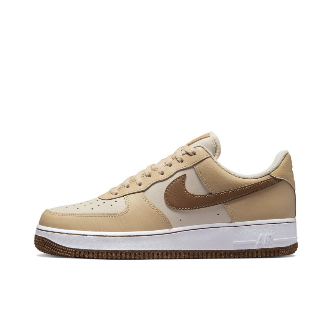 Nike Air Force 1 Low 耐磨防滑低帮板鞋浅棕色DQ7660-200_二手商品- 大