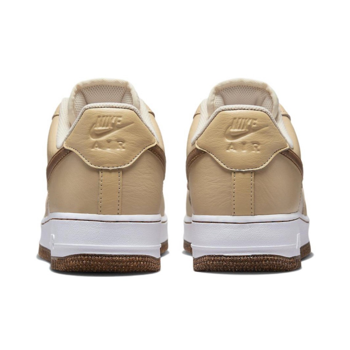 Nike Air Force 1 Low 耐磨防滑低帮板鞋浅棕色DQ7660-200_二手商品- 大