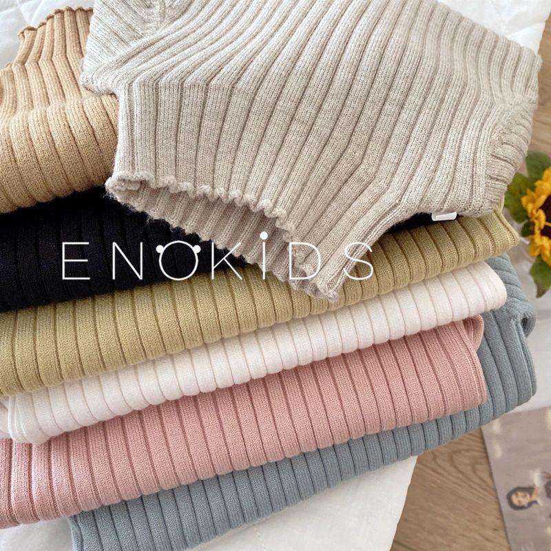 儿童柔软弹力抗起球针织打底衫毛衣秋冬男女童韩版纯色中领保D69