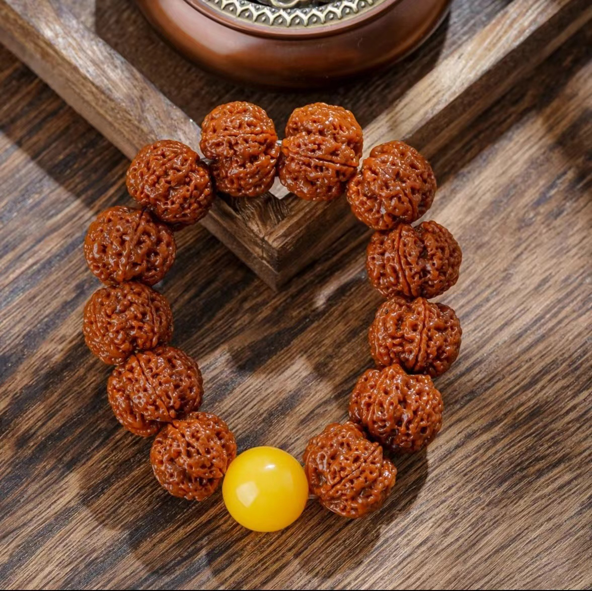 五瓣梅花粗筋满肉精致大金刚手串