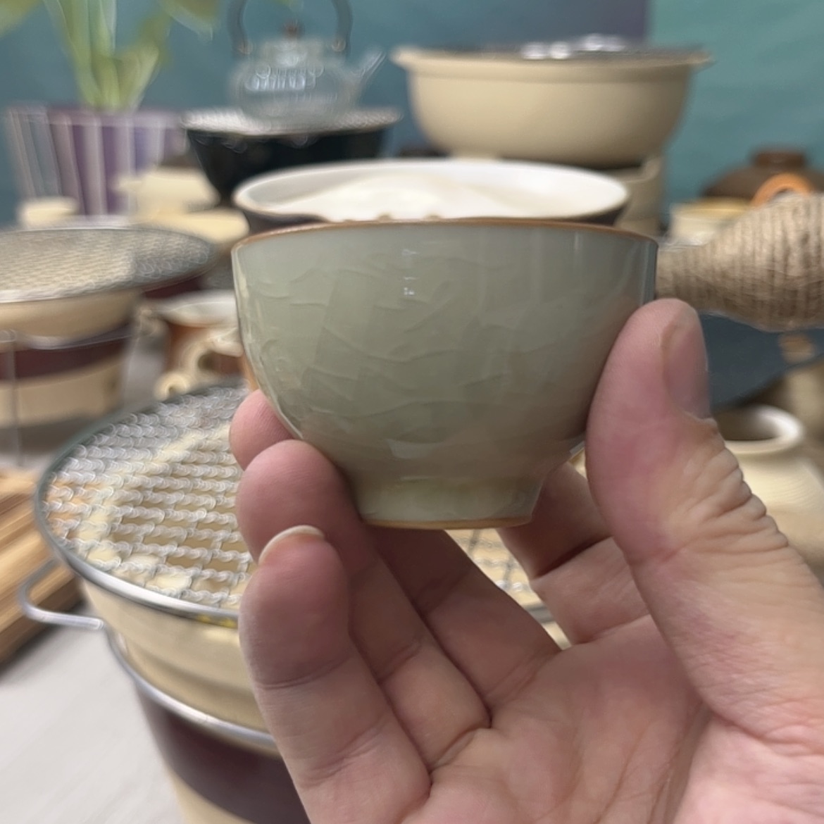 【闪购商品】土陶還***鞘1个杯子