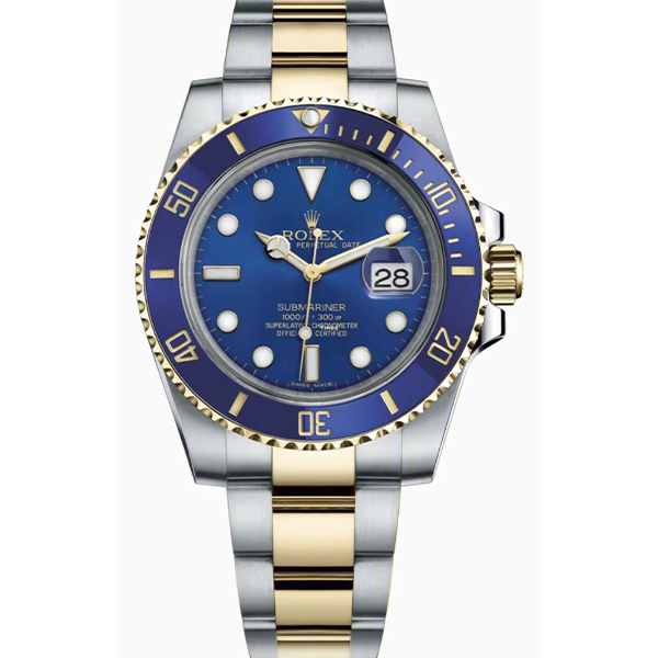 99新 Rolex/劳力士 老佛爷/劳力士116613/19年全套/自动机械/40mm