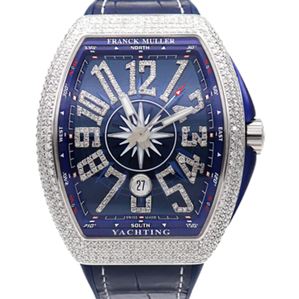 99新 Franck Muller/法兰克穆勒 老佛爷/法兰克穆勒V45后钻/单表