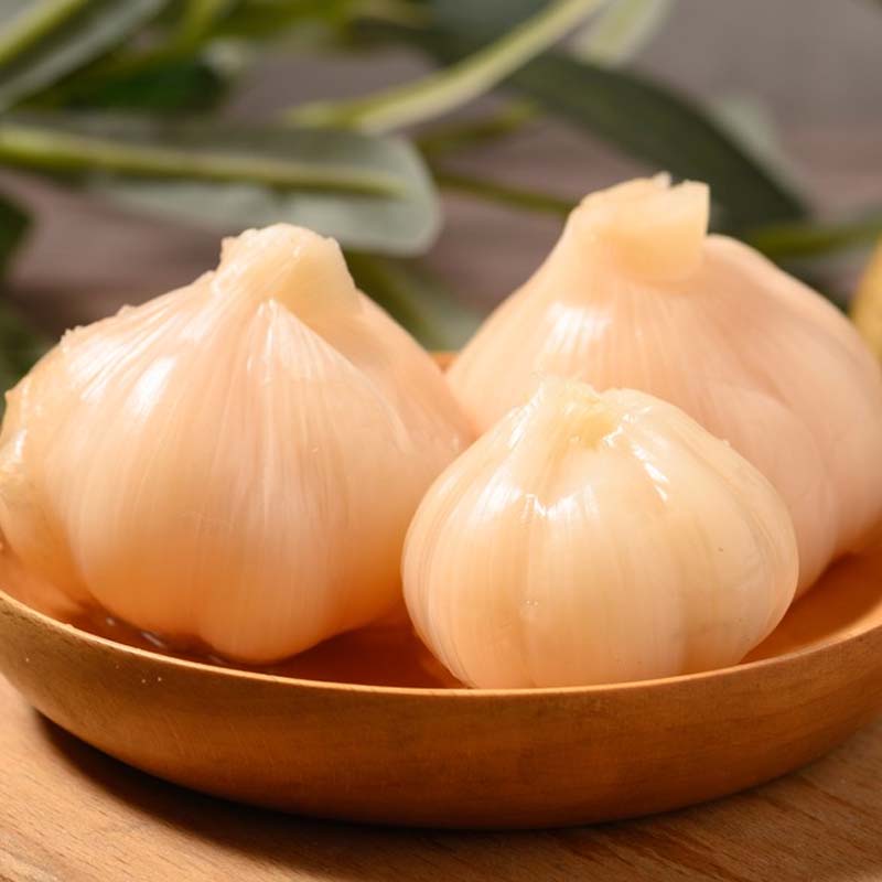 鲜糖蒜 一盒6头左右