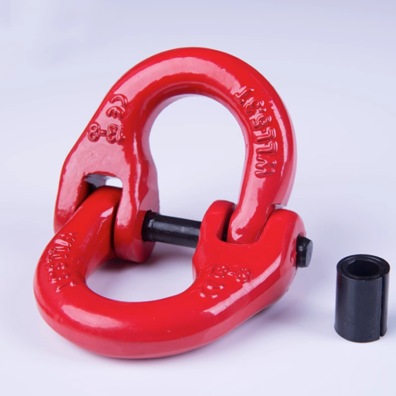 起重锁具双环扣蝴蝶扣链条连接器G80链条锁具链接1吨3吨5吨