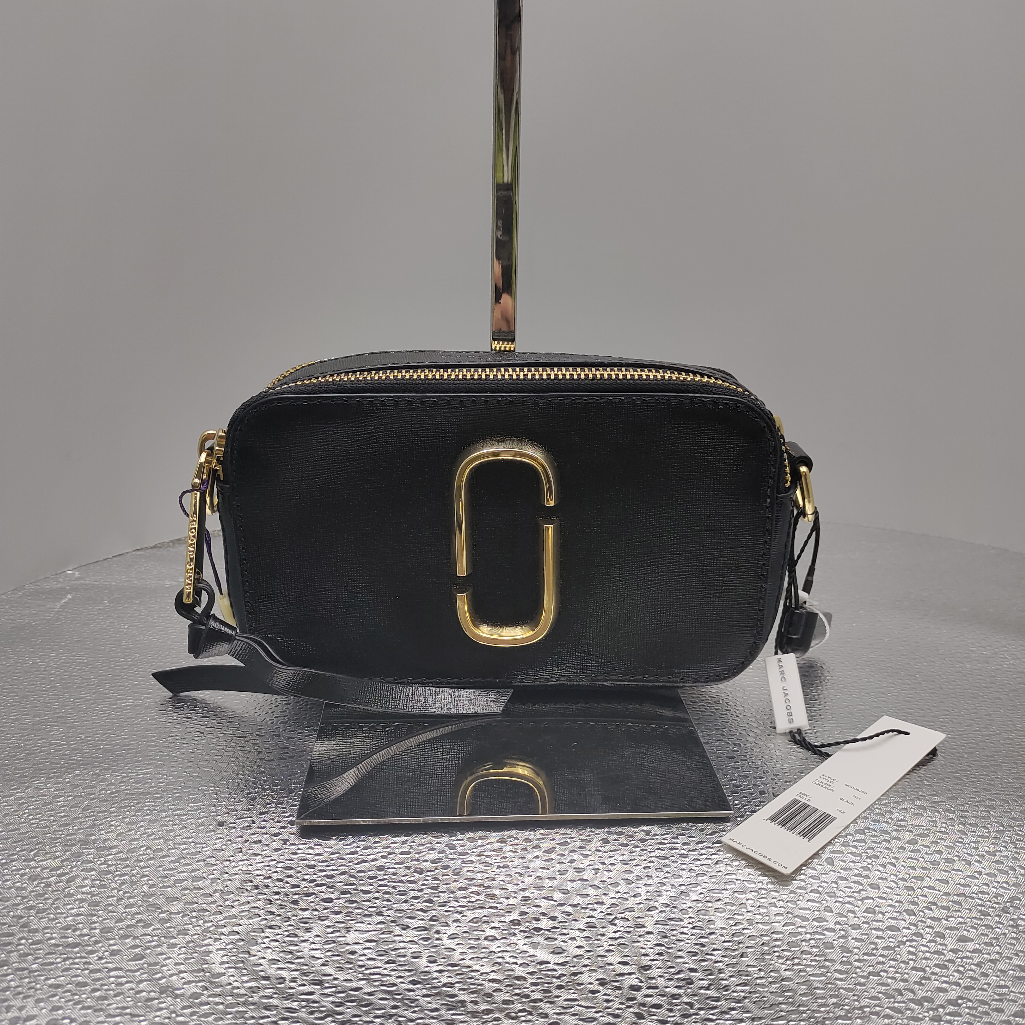 99新 Marc Jacobs/莫杰 莫杰/黑色相机包/19008/姐妹花