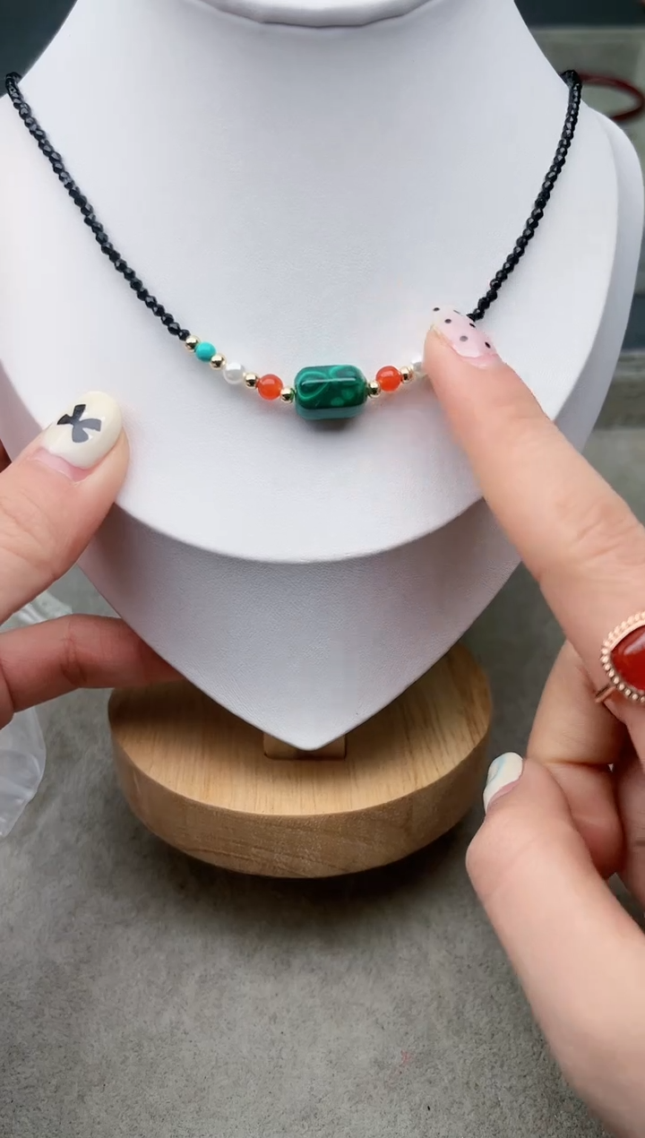 【闪购商品】绿松石颈饰未镶嵌多样性发货拍一发一