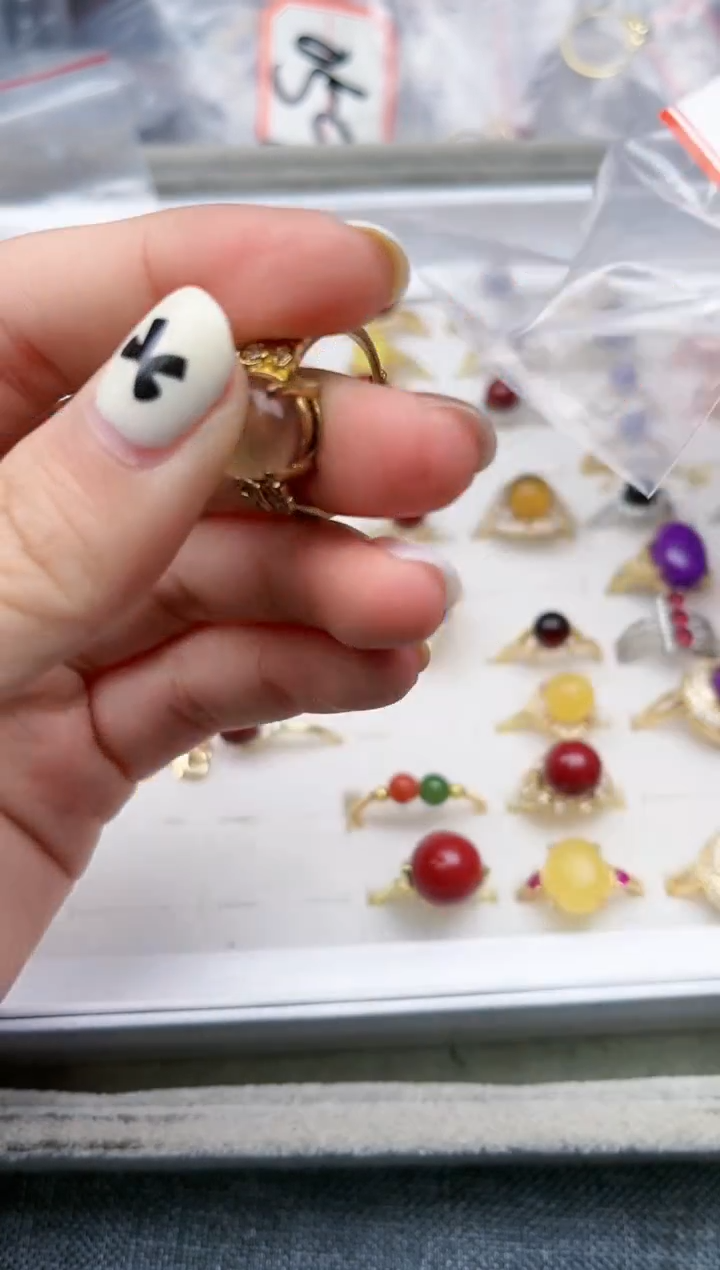 【闪购商品】锆石戒指未镶嵌多样性发拍一发一