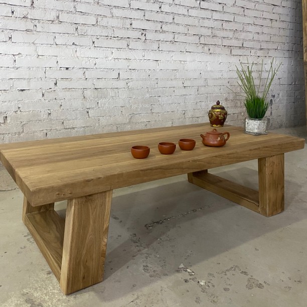 老榆木炕几榻榻米复古茶几飘窗桌实木地台小矮桌禅意茶桌日式