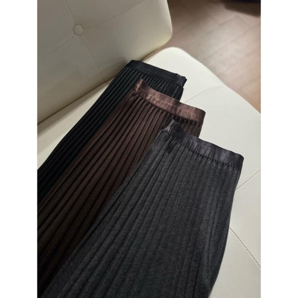 【风琴半裙】新款风琴褶大摆松紧腰垂感显瘦百褶裙MF-1376