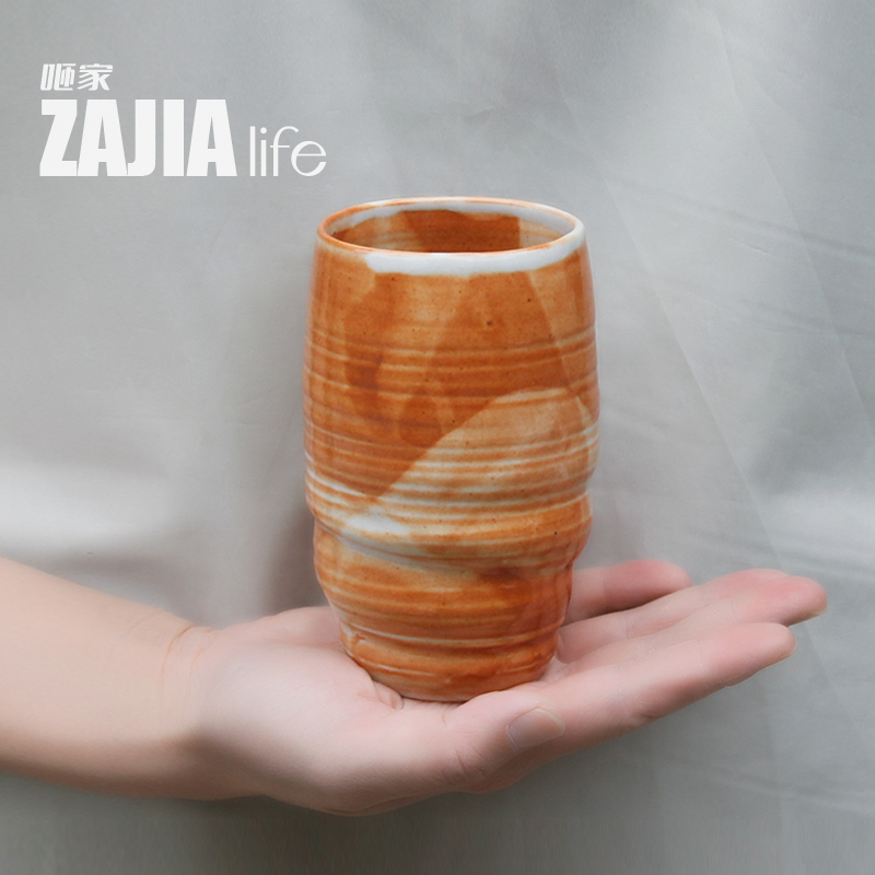 咂家 手握杯咖啡杯茶杯陶艺复古窑变高温纯手工景德镇